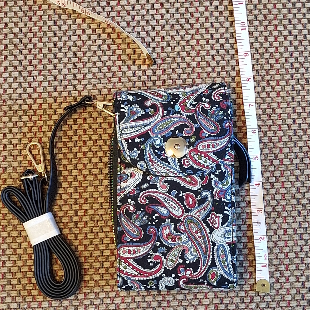 Small Paisley Crossbody Bag